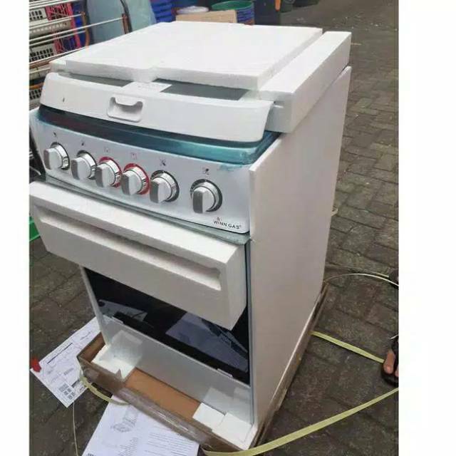 Kompor Gas Standing + Oven Winn Gas W5060 - 4 Stove - Api Atas Bawah