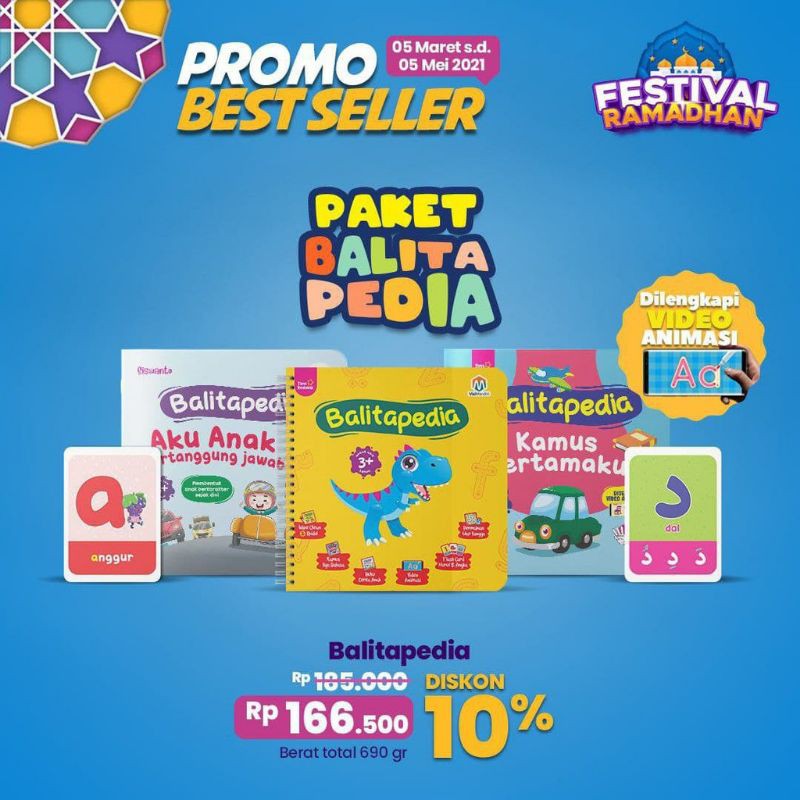 BUKU ANAK - PAKET BALITAPEDIA ZIYAD BOOKS