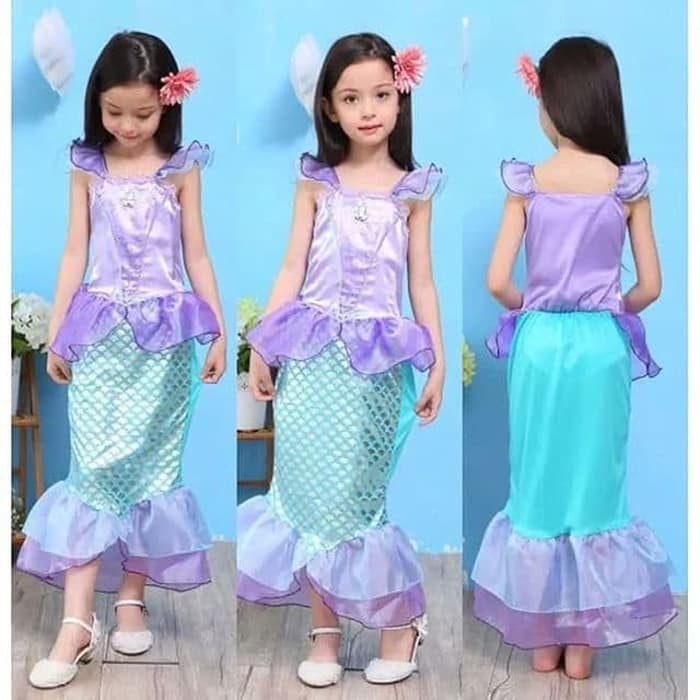 bau bayi Long dress mermaid