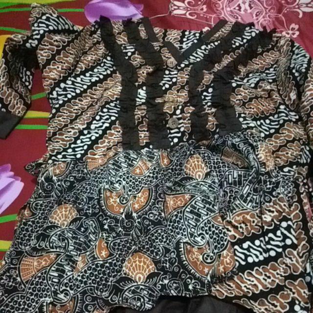 Gamis Wanita-gamis Batik Sahira Syari