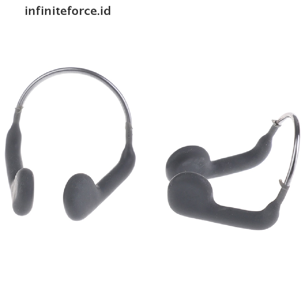 (Infiniteforce.Id) 1pc Klip Hidung Bahan Silikon Lembut Anti Slip Untuk Berenang / Diving