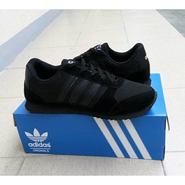 {KUALITAS TERBAIK}      Sepatu Adidas Neo City Racer Hitam Untuk Sepatu Anak Sekolah Murah