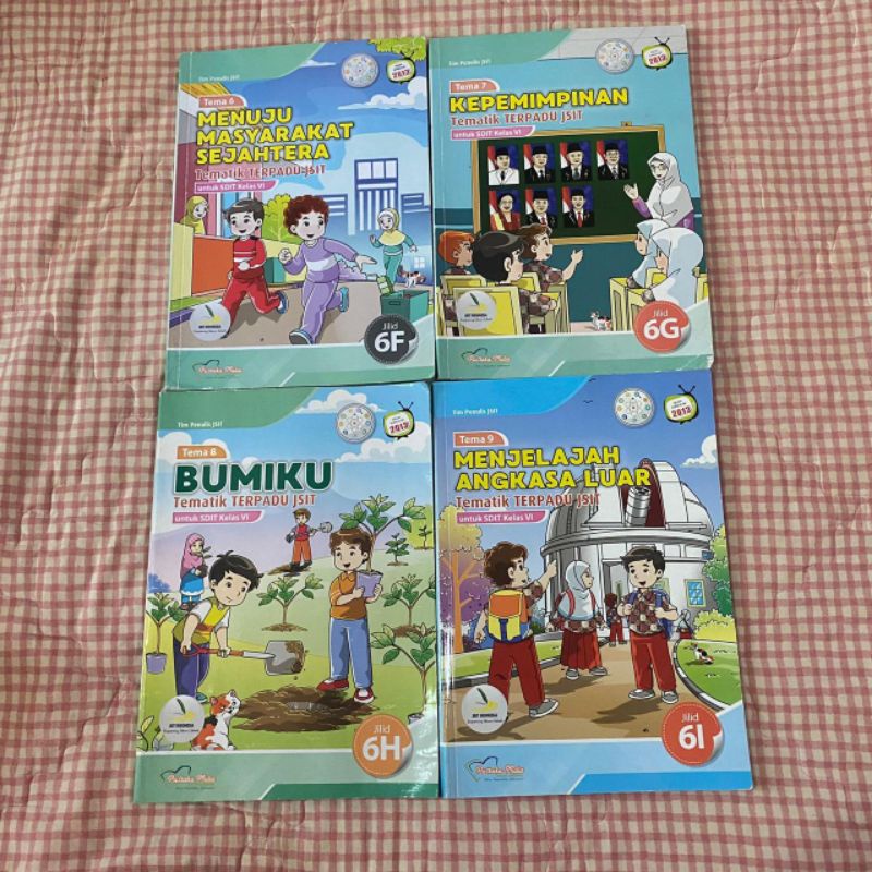 [BEKAS] Buku Tematik Tema kelas 5 (1-3)