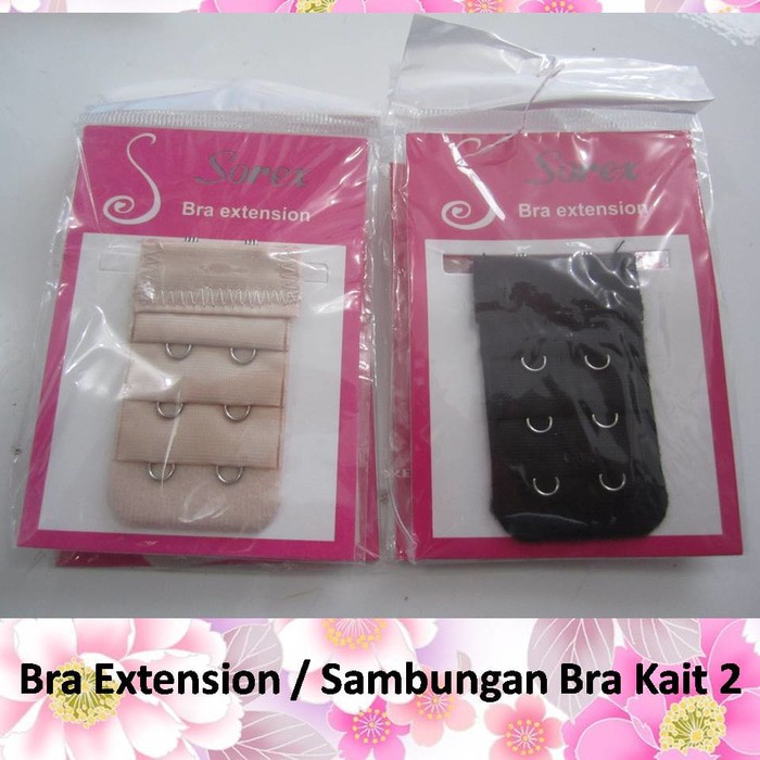 Penyambung Lingkar BH   Bra Extension 2 Baris Sorex Kait BH 2001