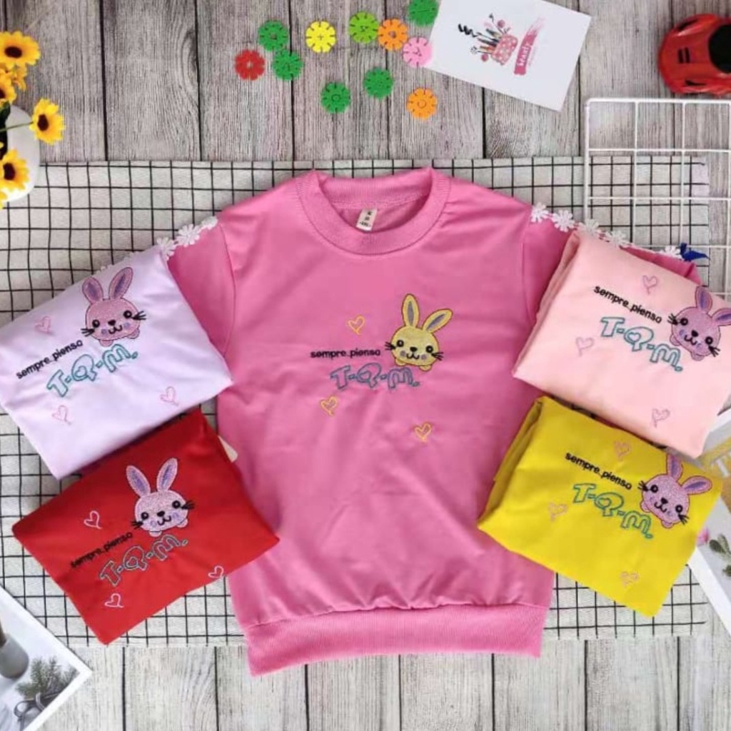 Switer Anak Perempuan Import/Atasan anak perempuan/Kaos anak perempuan/Switer Anak Import/Switer Bayi Usia 4 Tahun-11 Tahun/catton import