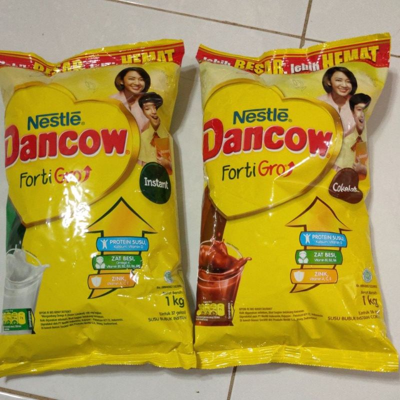 

Nestle Dancow Fortigro Instant & Coklat pouch 1kg