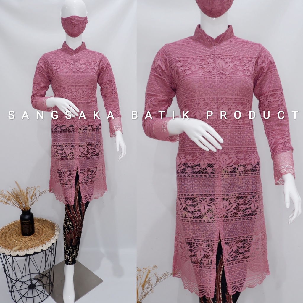 Kebaya Promo/ Kebaya Tunik / Tunik Brokat / Kebaya Modern / Kebaya tile / Kebaya Favorite / Batik Couple