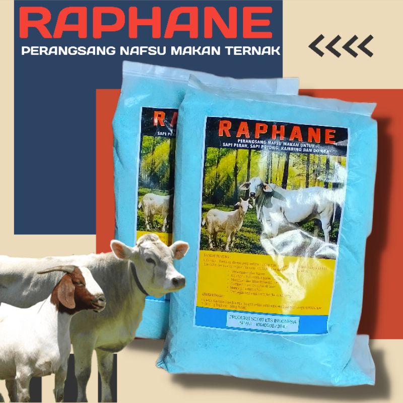 RAPHANE Mineral Penambah nafsu makan ternak