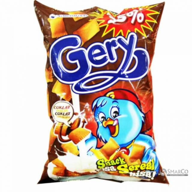 

Gery snack sereal kemasan bantal isi 5pc