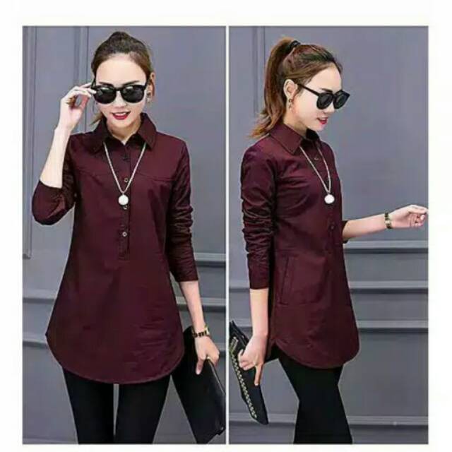 FASHION KEREN  / Kemeja sovia / PALING LARIS BARU MURAH TERBAIK NEW DILAN 