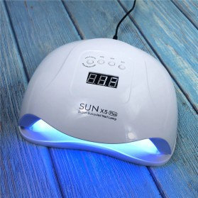 GS8 Biutte.co Pengering Kutek Kuku UV LED Nail Dryer 36 LED 80W 54w SUN-X5  RainSolid Plus White