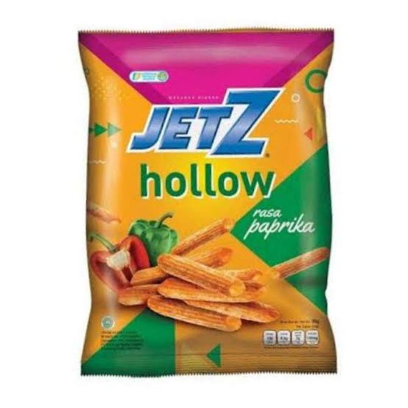 JETZ hollow fried chili/ paprika snack 35 gr