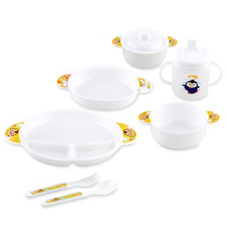 LustyBunny Tempat  makan  bayi  Feeding Set Package 6 pcs 