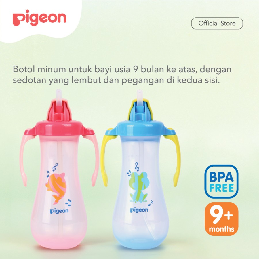 Pigeon Tall Straw Bottle 300ml