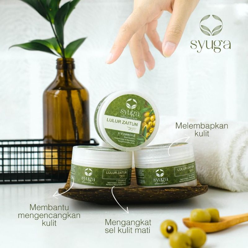(Promo) Lulur zaitun syuga/Syuga Lulur zaitun/Lulur badan