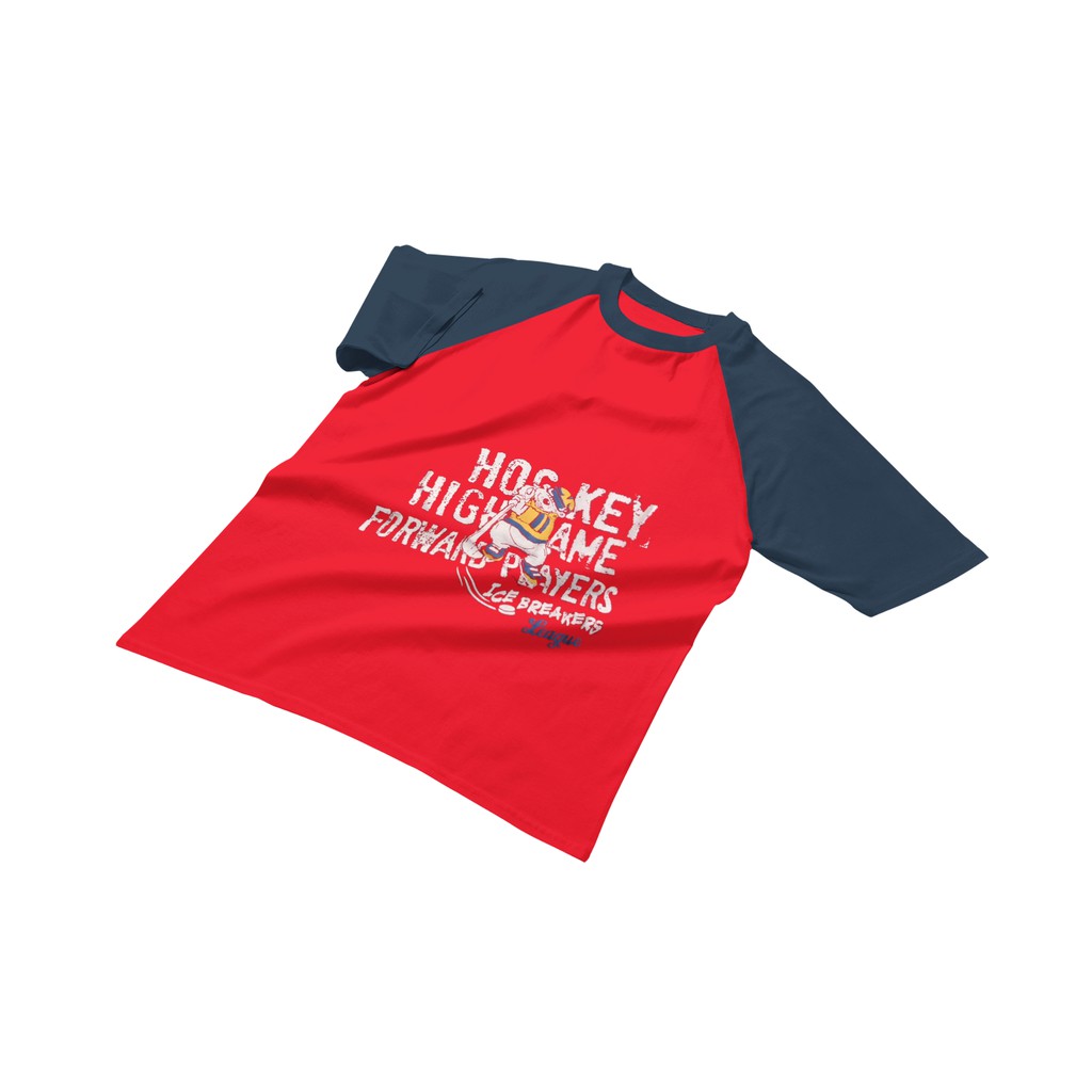 KAOS RAGLAN COWOK 1pcs Size 2t TEE BOY - Kaos Anak Cowo Murah reglan 2 TAHUN Abu Merah Tangan 3/4