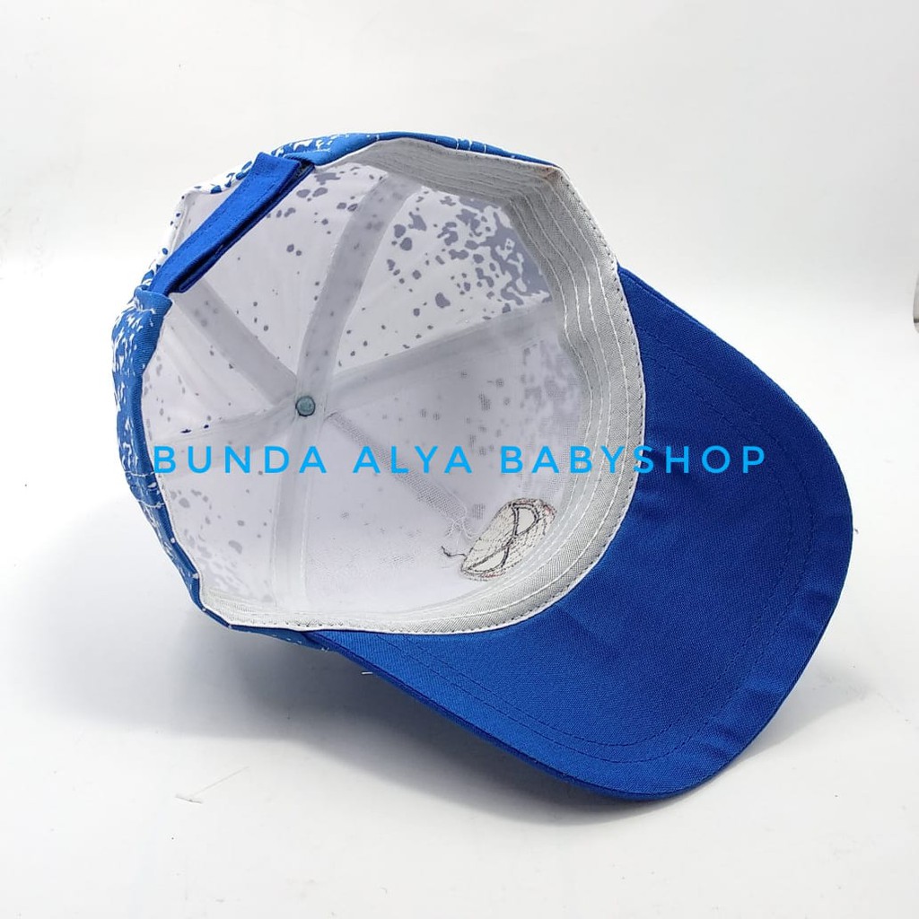 Topi Baseball Anak Laki Motif Spider - Baseball Hat Anak Laki - Topi Baseball Balita Motif Kartun Laba Laba