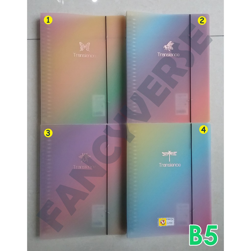

Binder B5 Fancy Gradasi Sparkling Doff B0159 Butterfly