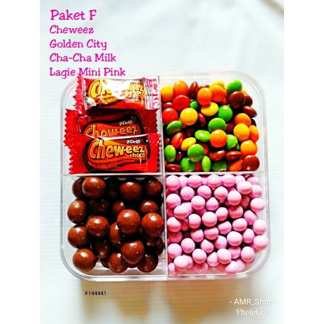 

Coklat Tray Sekat 4 Paket F