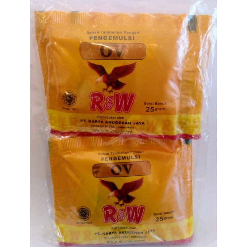 

Ovalet 25 gram isi 10 saset