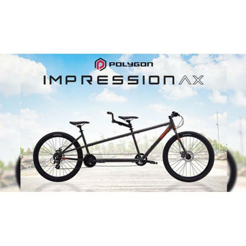 Sepeda Tandem Polygon Impression AX Disc 24 Speed