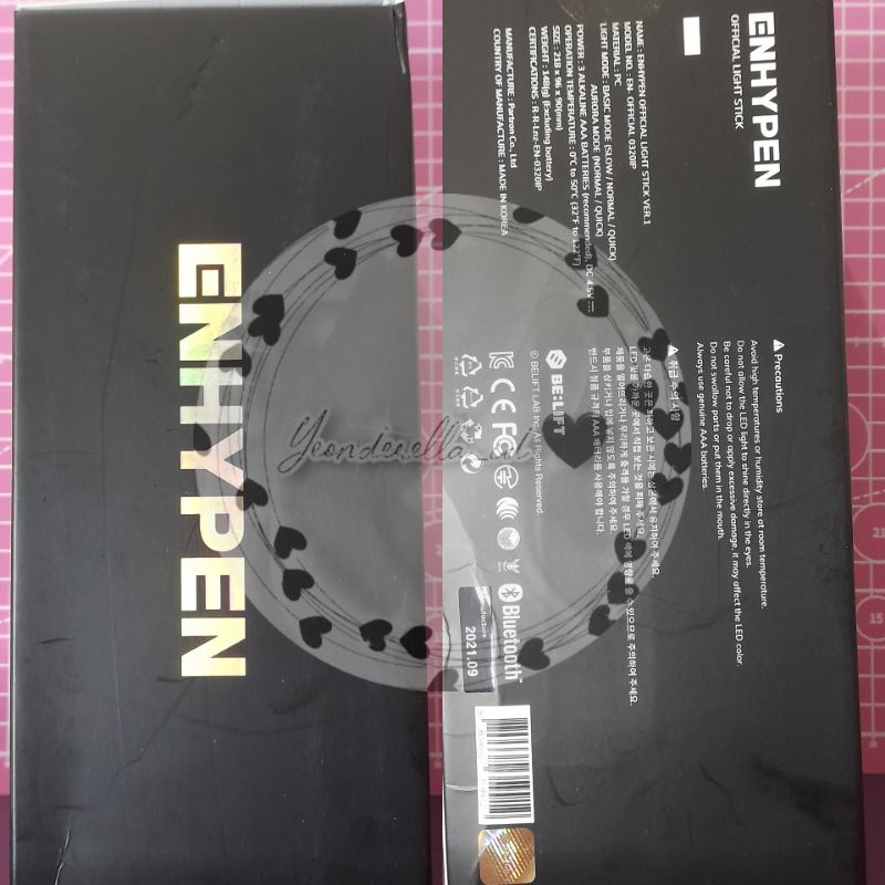 ENHYPEN OFFICIAL LIGHTSTICK WEVERSE SEALED