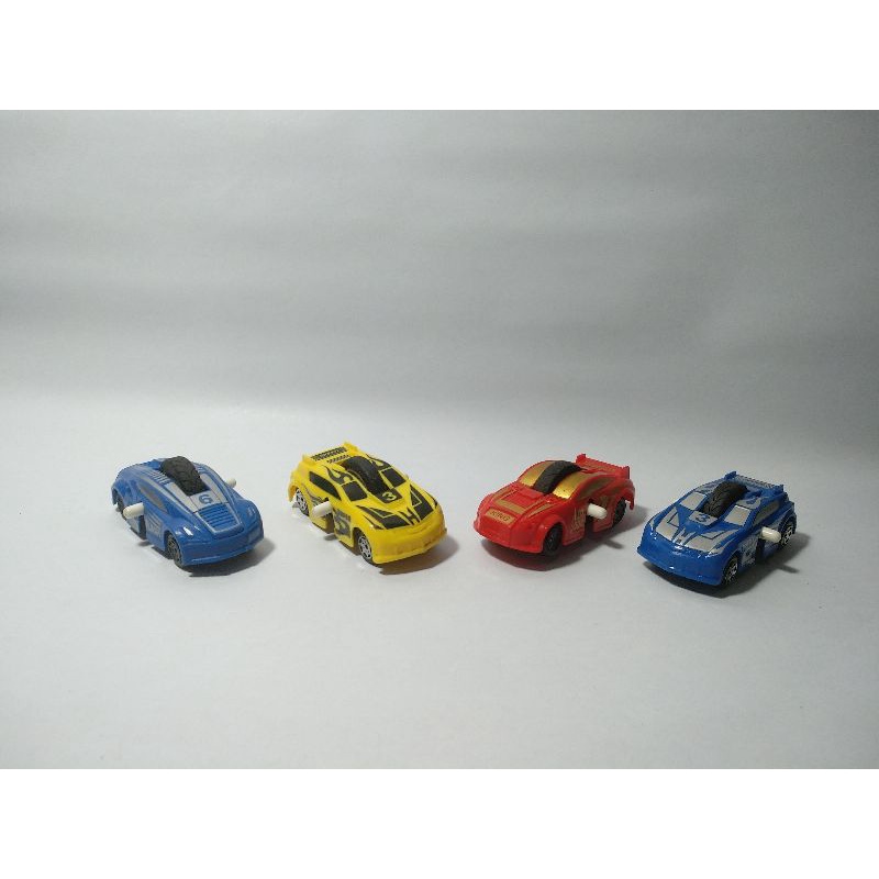 Mainan Mobil Turbo Car Racer Hokben Kidzu Hoka Bento Rare Jadul No Happy Meal Mcd Toys Furious Toys