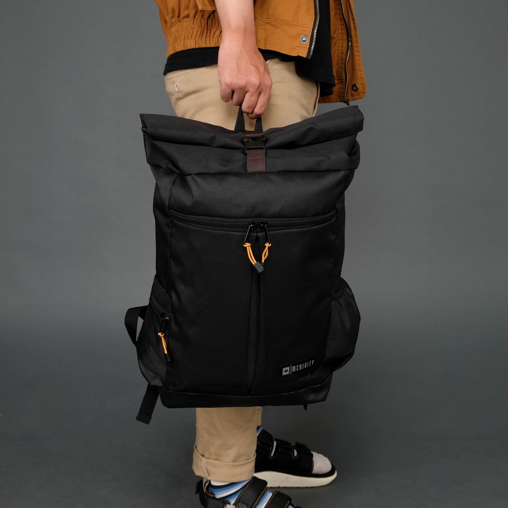 LUCIFER BLACK - Ransel Tas Punggung Backpack Pria Original