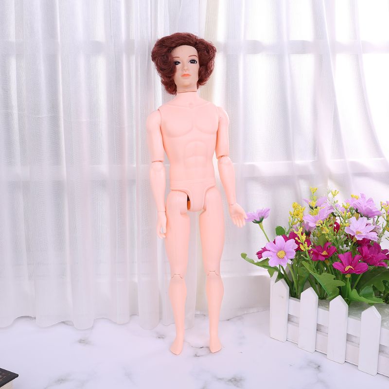 Mary 30cm 12 Moveable Jointed Nude Untuk Boneka Untuk Tubuh Boneka Rambut Coklat Untuk Ken B