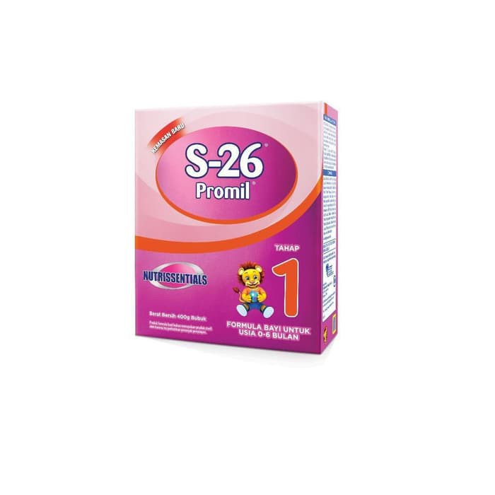 WYETH S-26 PROMIL 1 400GR - SUSU FORMULA BAYI 0-6 BULAN