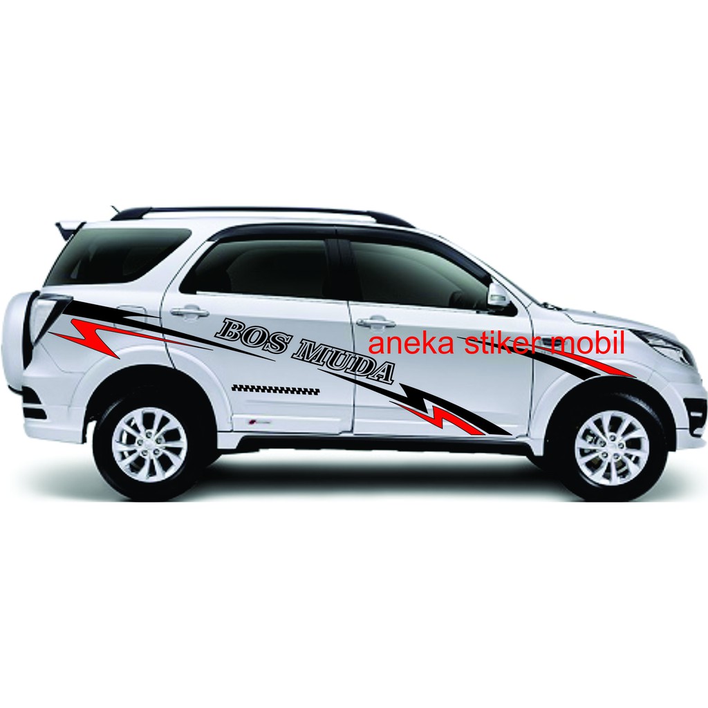 promo stiker mobil terios stiker mobil terios terbaru stiker cutting mobil terios stiker mobil Daiha