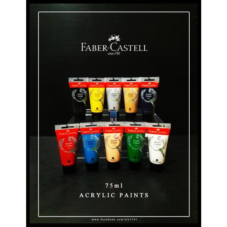 

BISA COD FABER CASTELL ACRYLIC 75 ML - CAT ACRYLIC TERBAIK 11