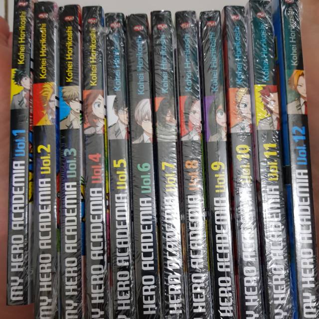 Komik My Hero Academia segel set vol 1-13