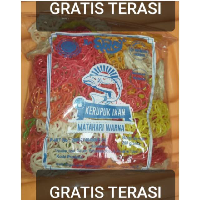 

KRUPUK IKAN 250GRAM