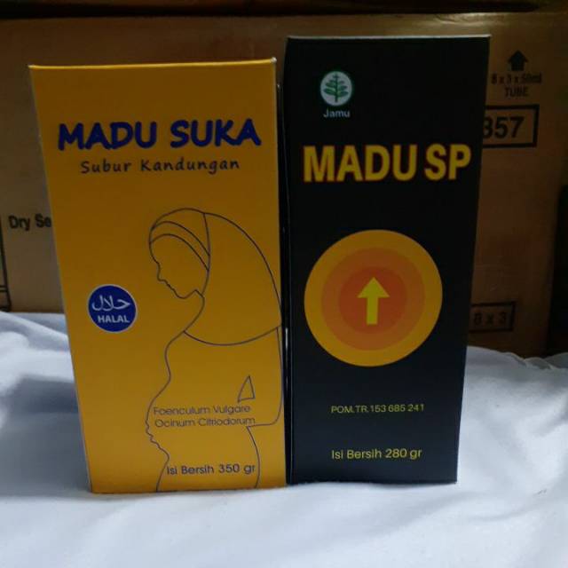 Sepaket madu penyubur kandungan dan madu subur pria / PAKET MADU SUKA dan MADU SP