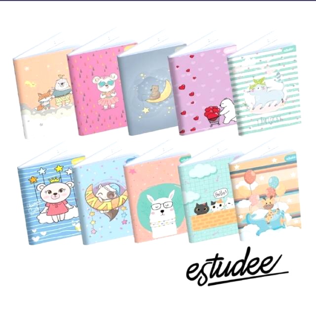 

Buku tulis fancy pastel B5