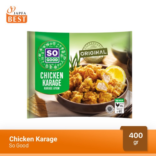 

Chicken Karage / Karage Ayam So Good 400 gr - BARU