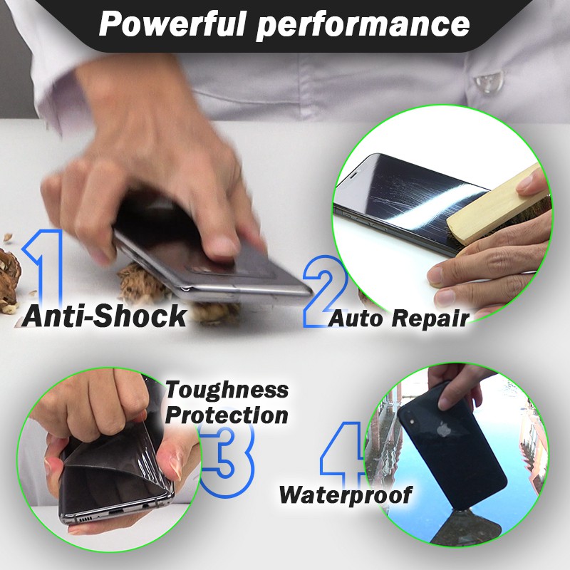 BEST SUIT HYDROGEL FULL SET CLEAR anti gores XIAOMI REDMI 5 / REDMI 5 PLUS DEPAN BELAKANG