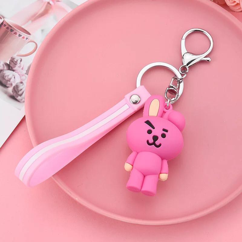 LDS GANTUNGAN KUNCI CUTE BONEKA KEYCHAIN CARTOON HIASAN GANTUNGAN KUNCI MURAH BATAM IMPORT