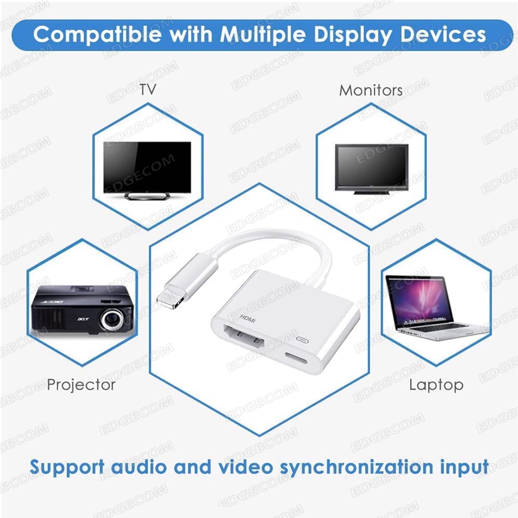 lightning to HDMI adapter Digital AV adapter