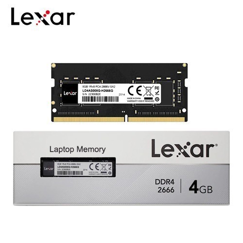 Ram Lexar 4GB 2666Mhz Sodimm - Ram 4GB Laptop 2666M - Sodimm Lexar 4GB - Ram Laptop 4GB DDR4 2666Mhz