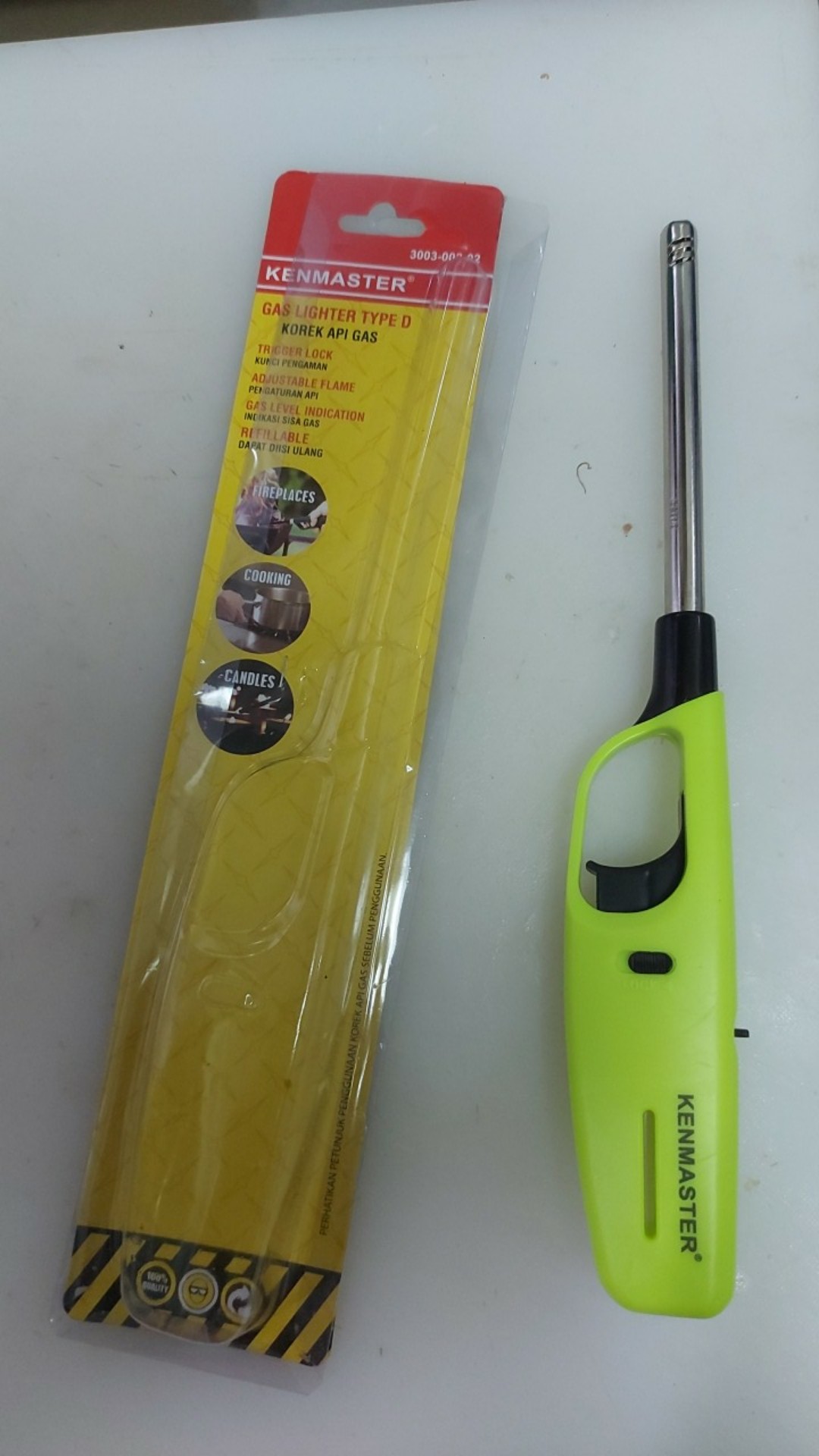 Korek Api Kenmaster Cooking Lighter Gas Mancis Pemantik Kompor Lilin