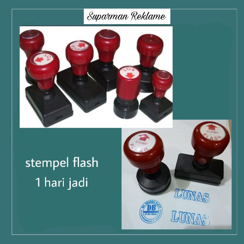 

STAMPEL FLASH [Bisa Custom] baca deskripsi sebelum fix