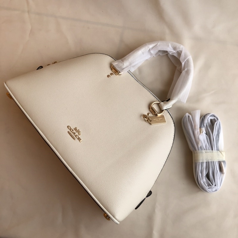 COACH KATY SATCHEL IN SIGNATURE CANVAS (F2553)