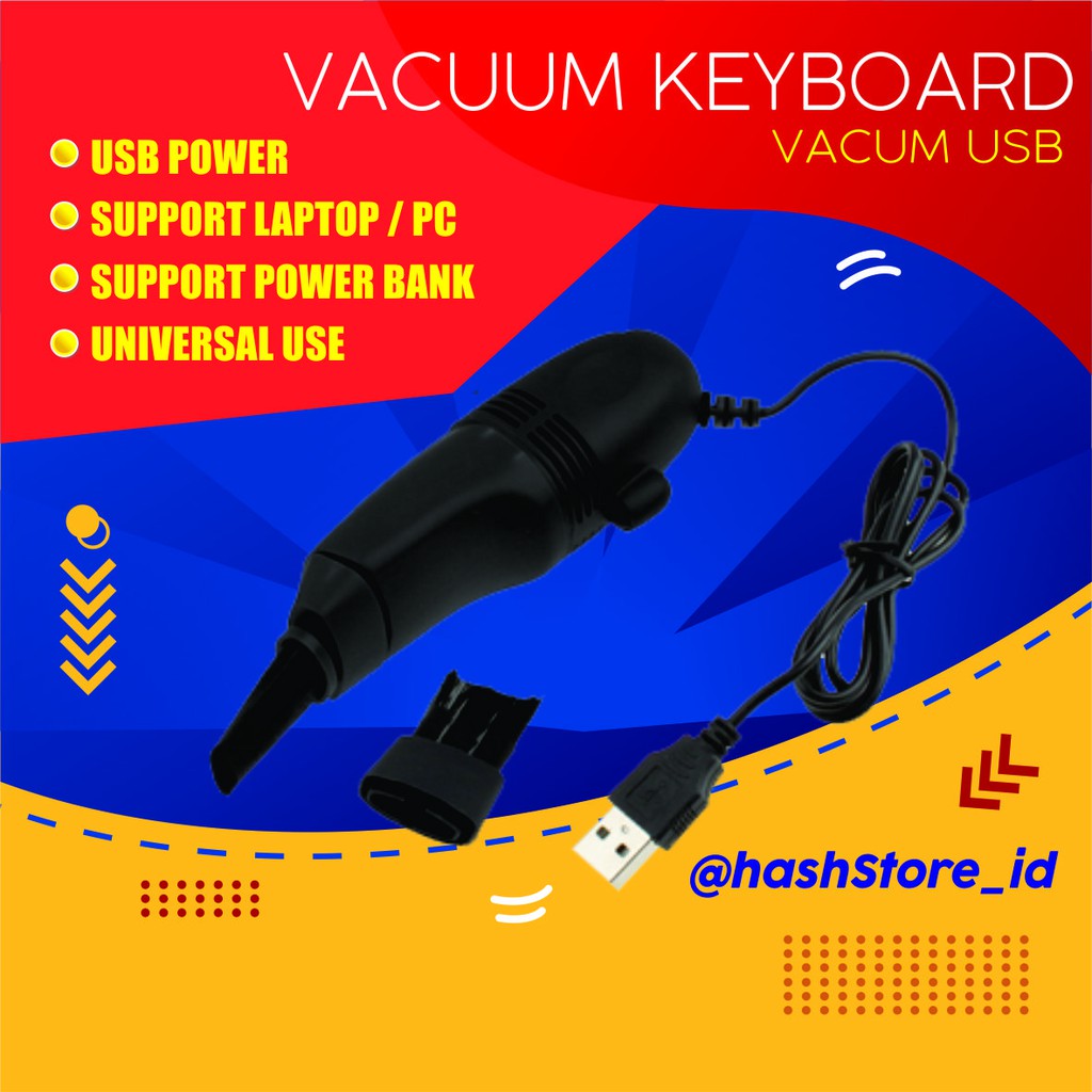 Vacuum Mini Pembersih Keyboard Laptop Portable