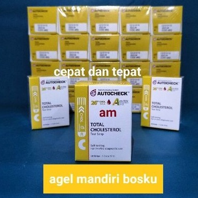 Strip Kolestrol AutoCheck/Alat Tes Cholestrol/ Auto Check