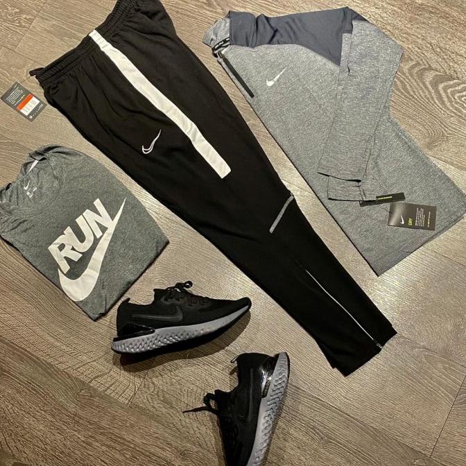 BISA COD Baju Stellan NIKE RUNNING PRIA - PAKET PERLENGKAPAN OLAHRAGA NIKE - 39