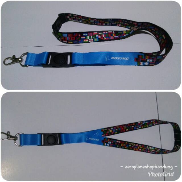 

Lanyard Tali id boeing bendera