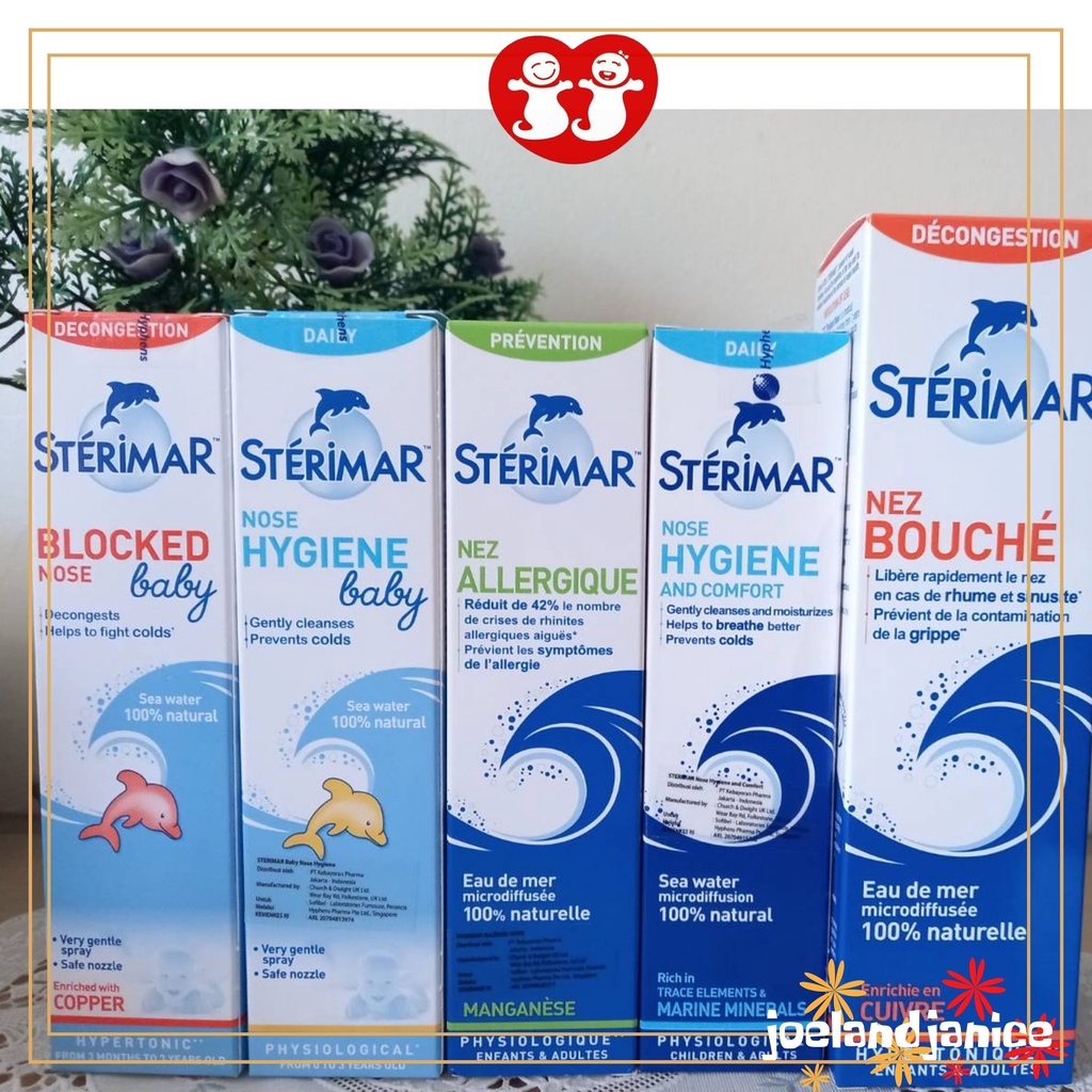 ALL Sterimar / Physiomer / Bigroot / Entclear / Betadine/ Aqua Maris Baby