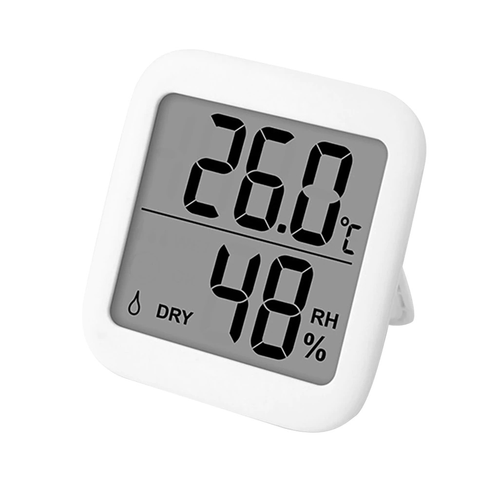 Bisa COD Alat Pengukur Temperatur Dan Kelembapan Udara Thermometer Hygrometer Sensor LCD Display